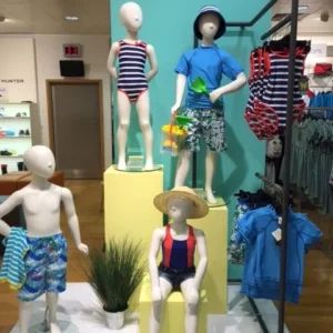 Colour Male Mannequin for Sewing & Fashion Display