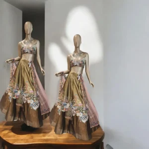 Gold Dress Form Model for Fashion Designers & Boutique Styling