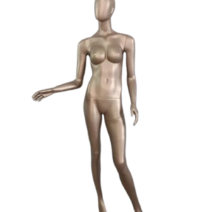 Gold Female Mannequin for Luxury Boutique & Fashion Display