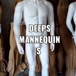 White Male Mannequin for Modern Garment Store Displays